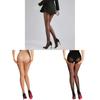 Black Sheer Stockings With Stripes For Women Summer Fashion Stockings Hosiery Tights