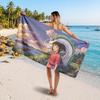 Large Beach TowelSpirited Away Soft Absorbent Towel Beach Bath Home Use