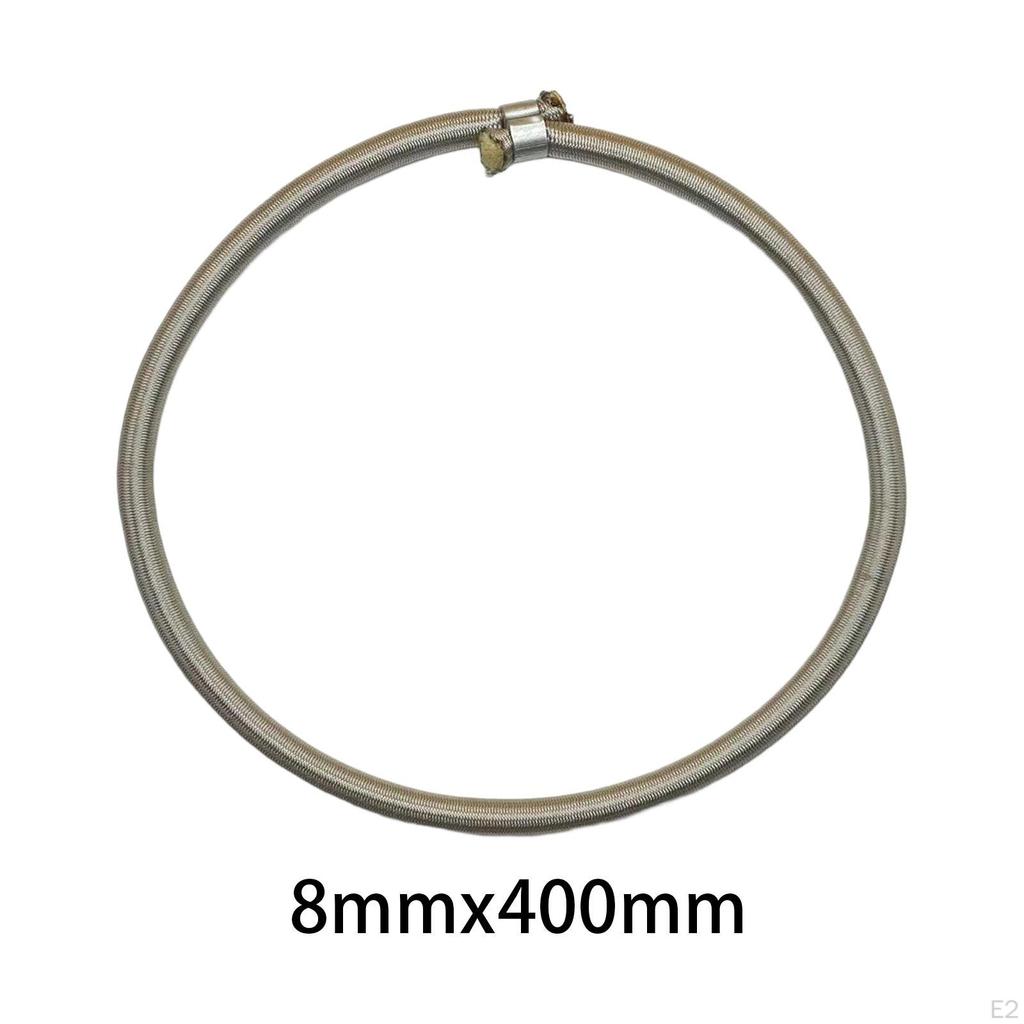 10 Pieces Trampoline Elastic Rope Bungee Cord Aluminum Buckle Heavy Duty Stretch