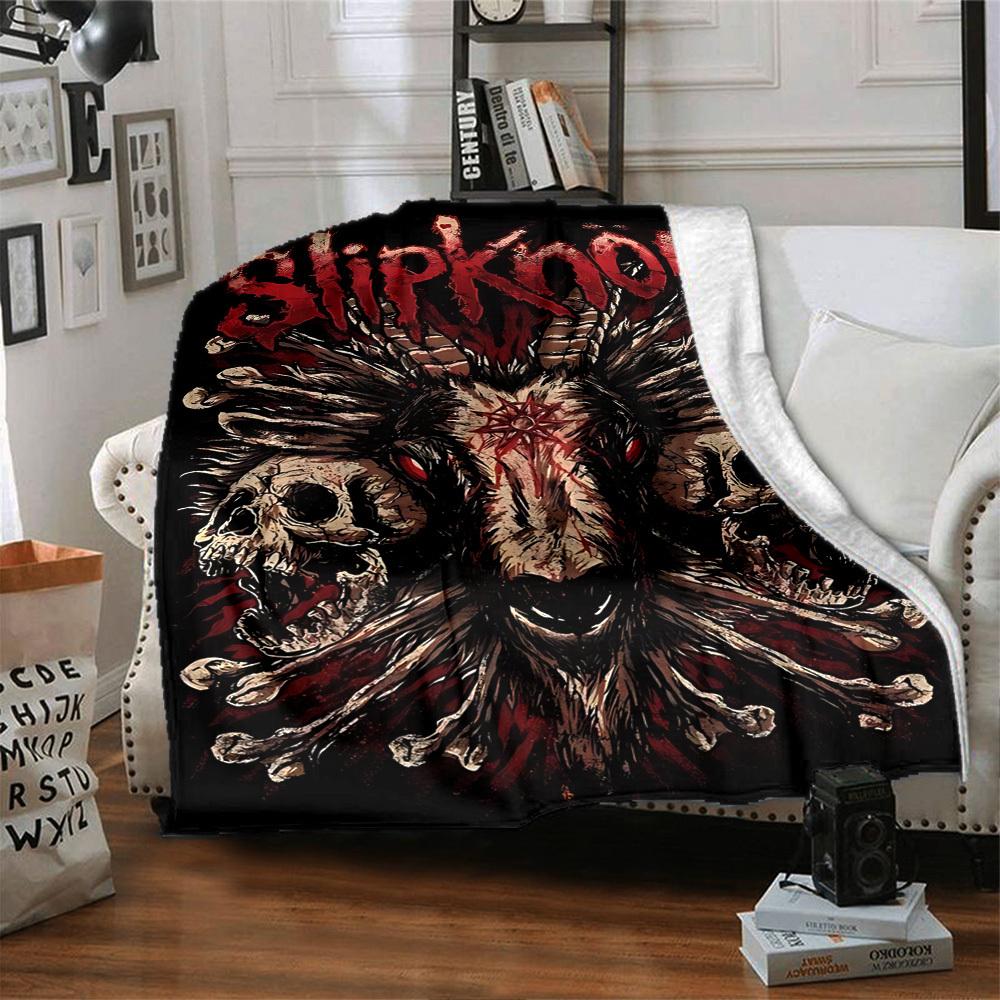 1pc dragon guitarThemed Blanket Soft Flannel All Season Cozy Throw with Bold Graphic Print, Travel, or Holiday Gift for Family & Friends