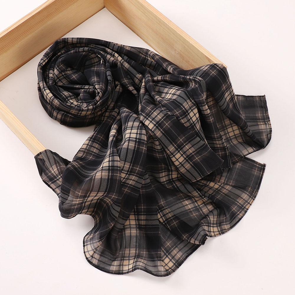 

Малазийский жемчужный шифоновый шелковый шарф, чехол с принтом роз, платок хуэй, шарф из пряжи 70*175CM