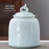 ZhiShi Celadon Ceramic Tea Storage Jar