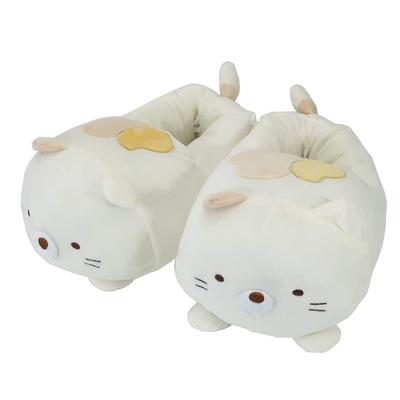Planning Sumikkogurashi Cat Plush Fluffy and Warm for Cold Weather Protection J's Slippers,