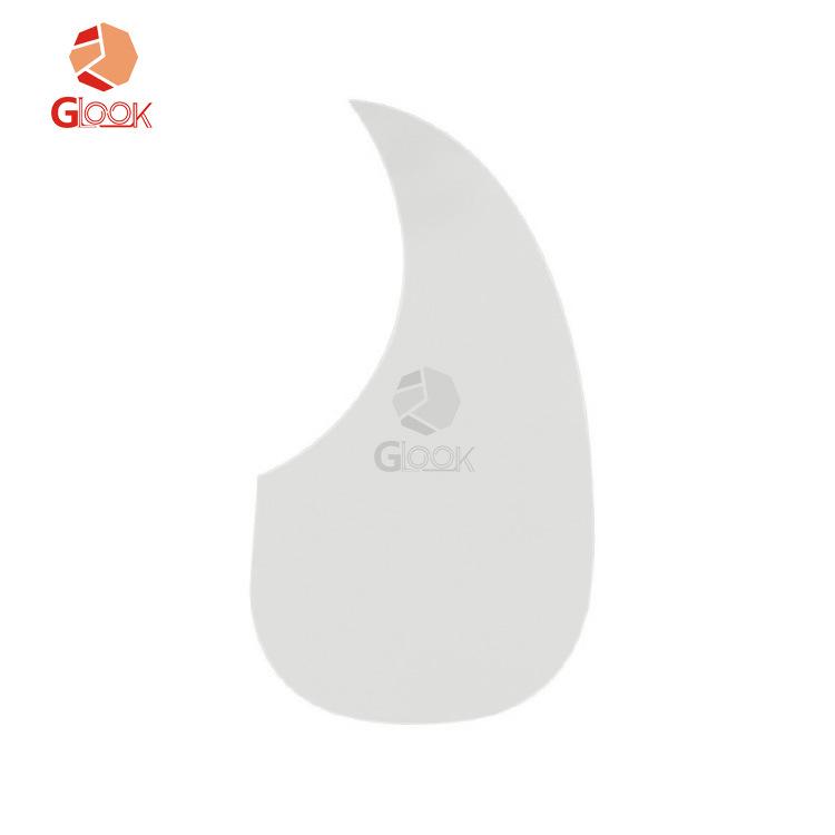 Wooden Pickguard for 40/41 Inch Acoustic Guitar, Comma/Teardrop Shape