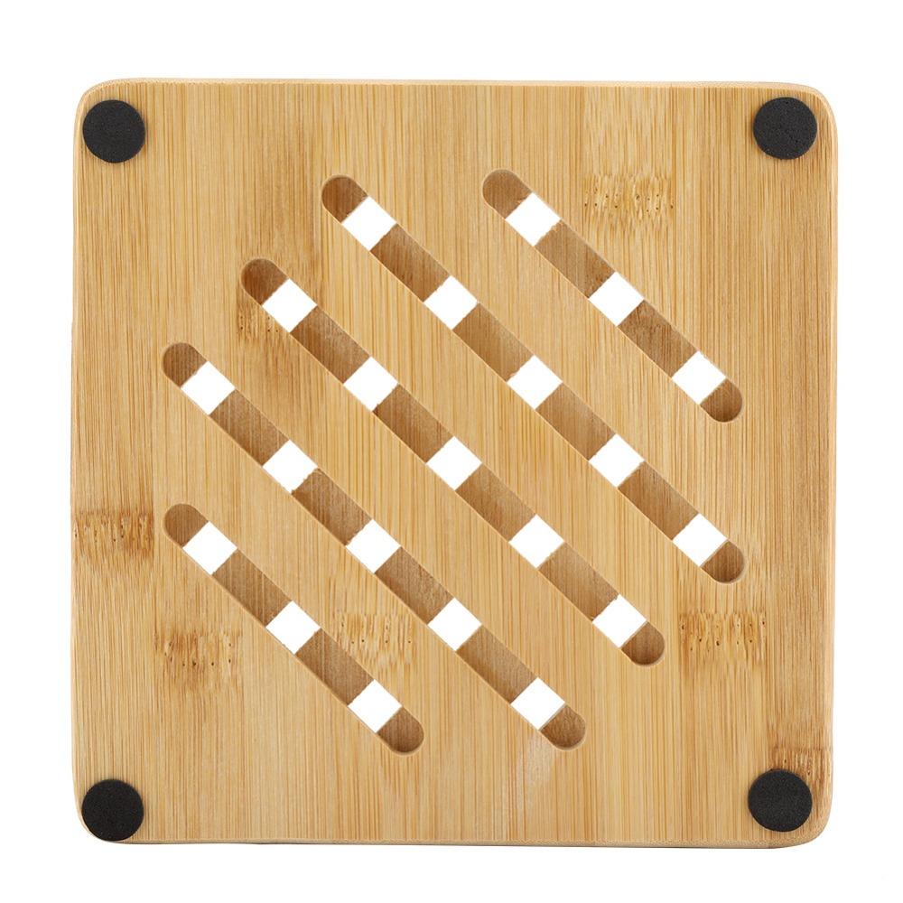 Bamboos Placemat Heat Resistant Table Mat Exquisite Insulation Pad  Table Protection
