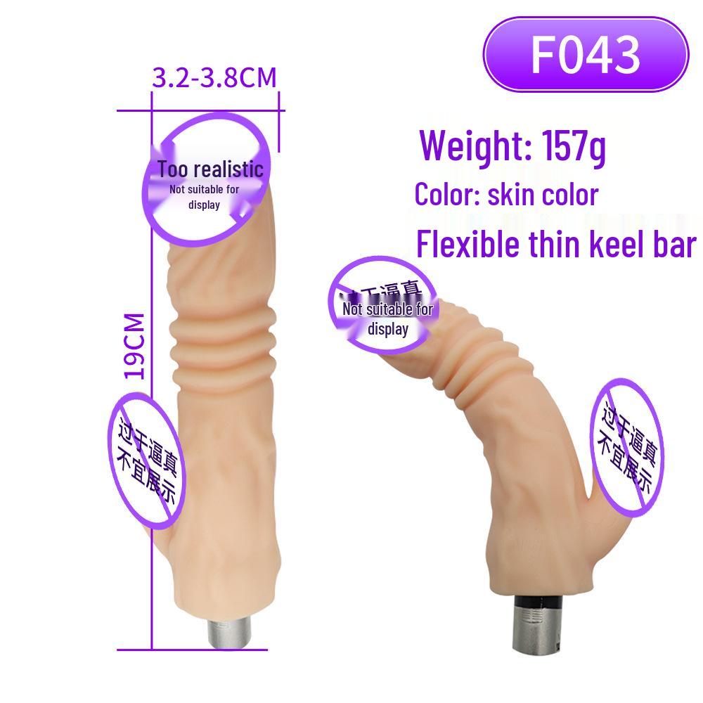Three-hole Realistic Dragon Bone Adult Sex Toy Accessory