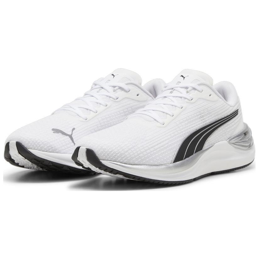 Puma Electrify Nitro 3 Comfortable Lightweight Non-Slip Running Shoes Men Sneakers White Black 378455-13