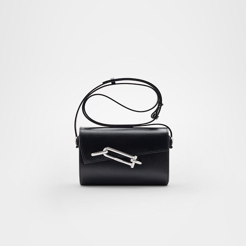 

Lock box bag Interloc color small square bag niche fashion versatile men s and women s bags diagonal cross armpit bag