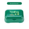 Portable Military Green Two-Layer Soap Box