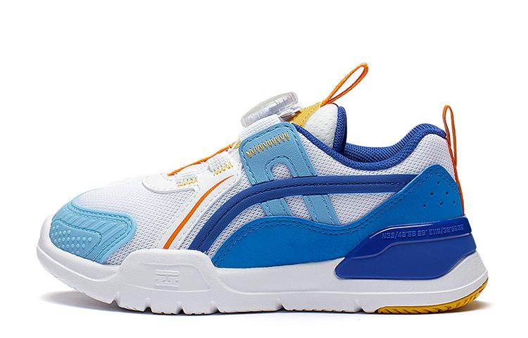 Li Ning YOUNG Synthetic Leather Cushioning Rebound Low top Kids Lifestyle Shoes Kids YKNT004-5 25