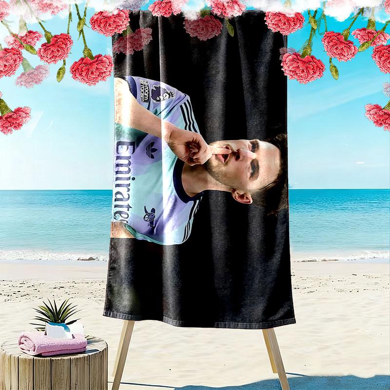 Rice Print Beach Towel, Large Soft Quick Dry Towel for Beach Camping Swimming