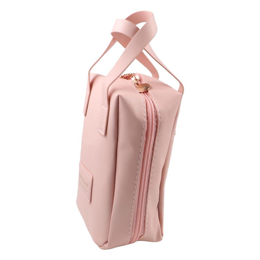 Zipper PU Leather Cosmetic Bag Shell Shape Travel Wash Bag Ins Makeup Pouch Bag  Shopping