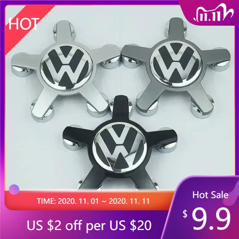 For VW New 4PCS 135mm 4F0601165N 8R0601165 Wheel Center Cap Car Hub Cap Fit Five claws logo For VW Volkswagen B5 B6 B7 POLO pa Wv5