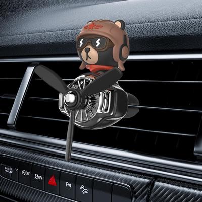 Pilot Air Freshener for Car Rotating Propeller Vent Air Freshener Air Outlet Diffuser Clip Exquisite Air Conditioning Outlet
