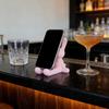 Cute Rabbit Phone Holder 3D Printed Ornament, Soft And Cute Decoration, Stable And Non-Slip Support for Mobile Phones
