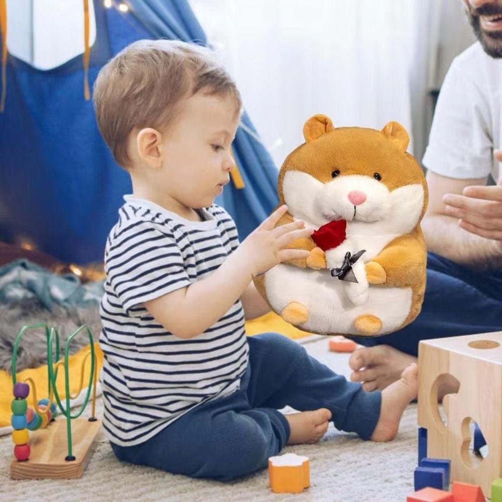 PP Cotton Hamster Stuffed Animals Plush Toy Hamsters Cartoon Stuffed Dolls  Birthday Parties