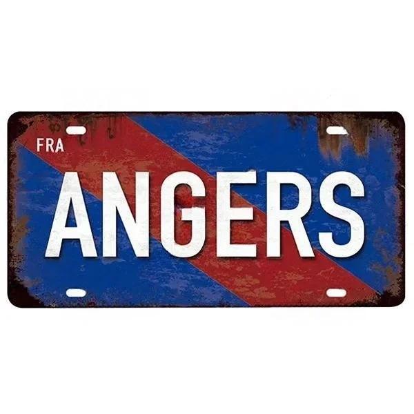 Vintage France City Plate PARIS/LYON/MARSEILLE Flag Poster Metal Plaque Aluminum Sign Man Cave Garage Club Bar Cafe Wall Decor