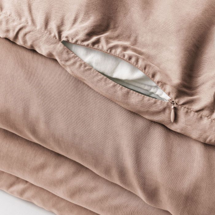 Bettbezug "Lysandre" alle Größen "Lyocell" Der Schmetterlingseffekt - Lysandre Blush - Bettbezug 260 x 240 cm