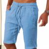 1Pc Solid Color Soft Mens Clothes Summer Cotton Breathable Streetwear Fitness Men's Shorts Pants