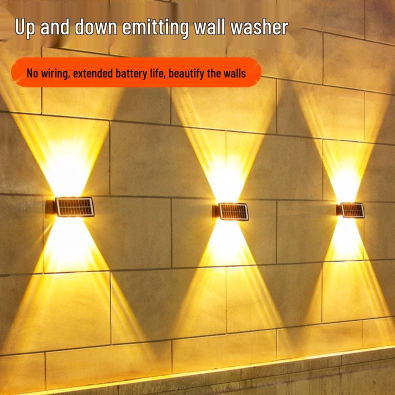 Super Bright Waterproof Solar Garden Wall Lights for Outdoor Decoration