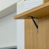 2Pcs Wall Shelf Brackets Heavy Duty Steel Floating Shelf Supports for Storage Shelves Rust Resistant Easy Installation Metal