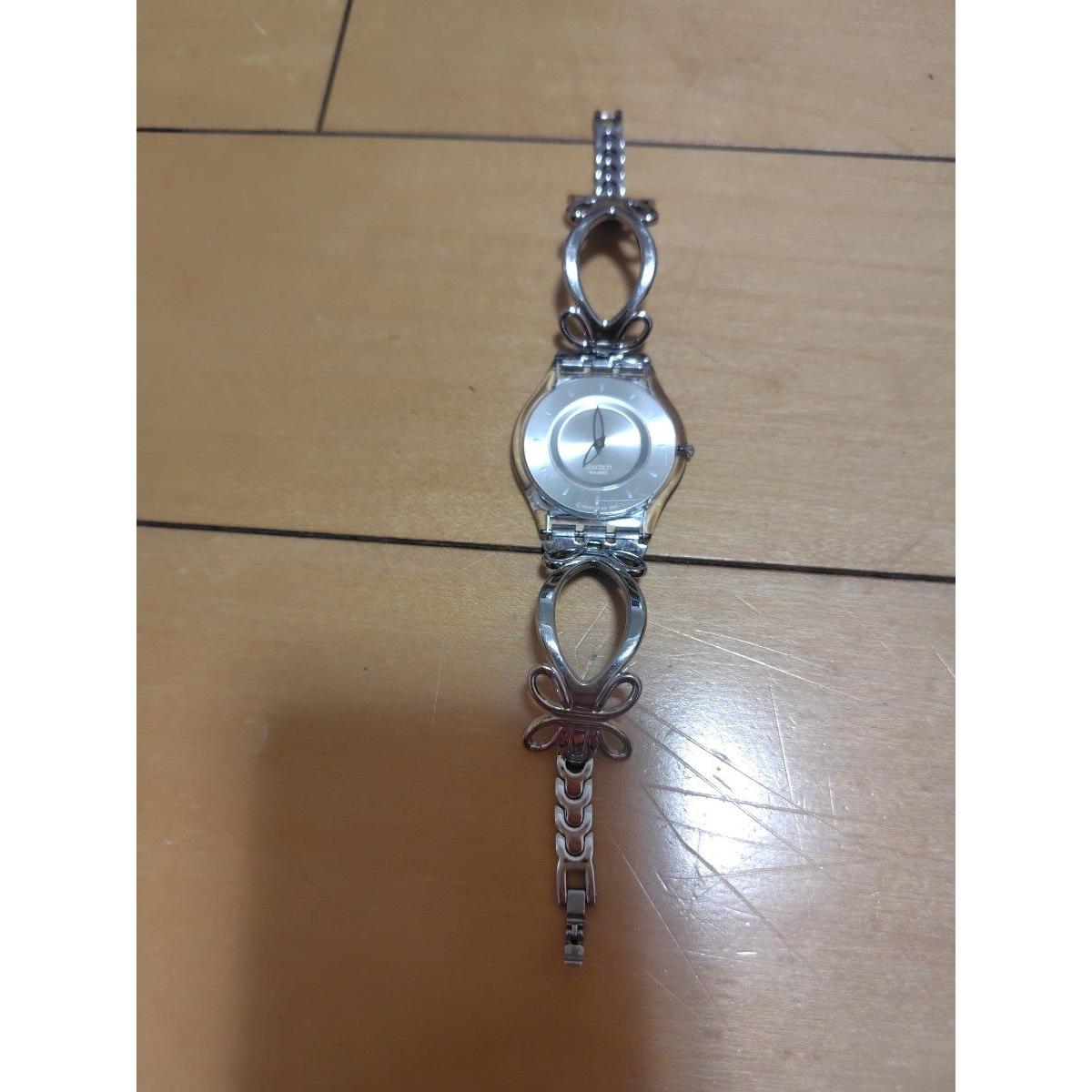 Used Swatch Watch Cute Accessories Silver