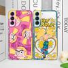 Hey A_Arnolds Helga Cartoon Handyhülle für Samsung Galaxy S22 S23 S24 S20 Plus Ultra S21 FE S25 5G Transparent Weiche Hülle Fundas