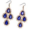 Pair of Beautiful Multicolor Dangle Earrings Drop Designs Elegant Comfortable for Women Daily Wear