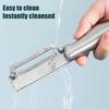 Fruits Vegetable Peeler Stainless Steel Blade Sugar Cane Peeler Rust-Resistant Dishwasher Safe Kitchen Tool for Peeling