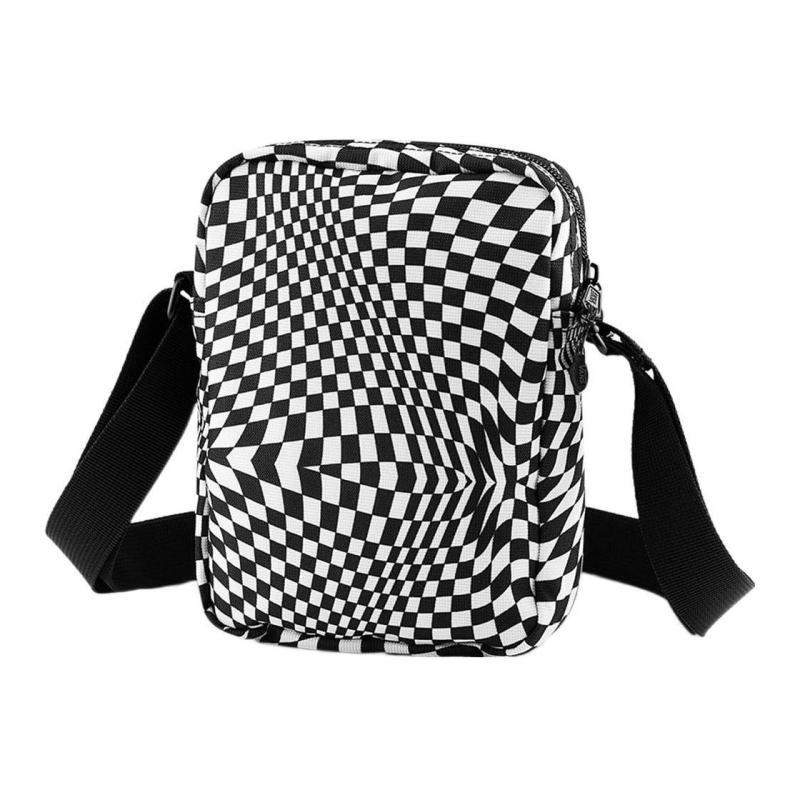 Vans Canvas Bag, Shoulder Bag, Crossbody Bag Unisex Black/White Vans VN0A5F3BZH9