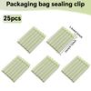 Set Bag Clips Food Snack Bags Sealing Clips Seal Stick Food Preservation Sealer Reusable Kitchen Storege Organizer