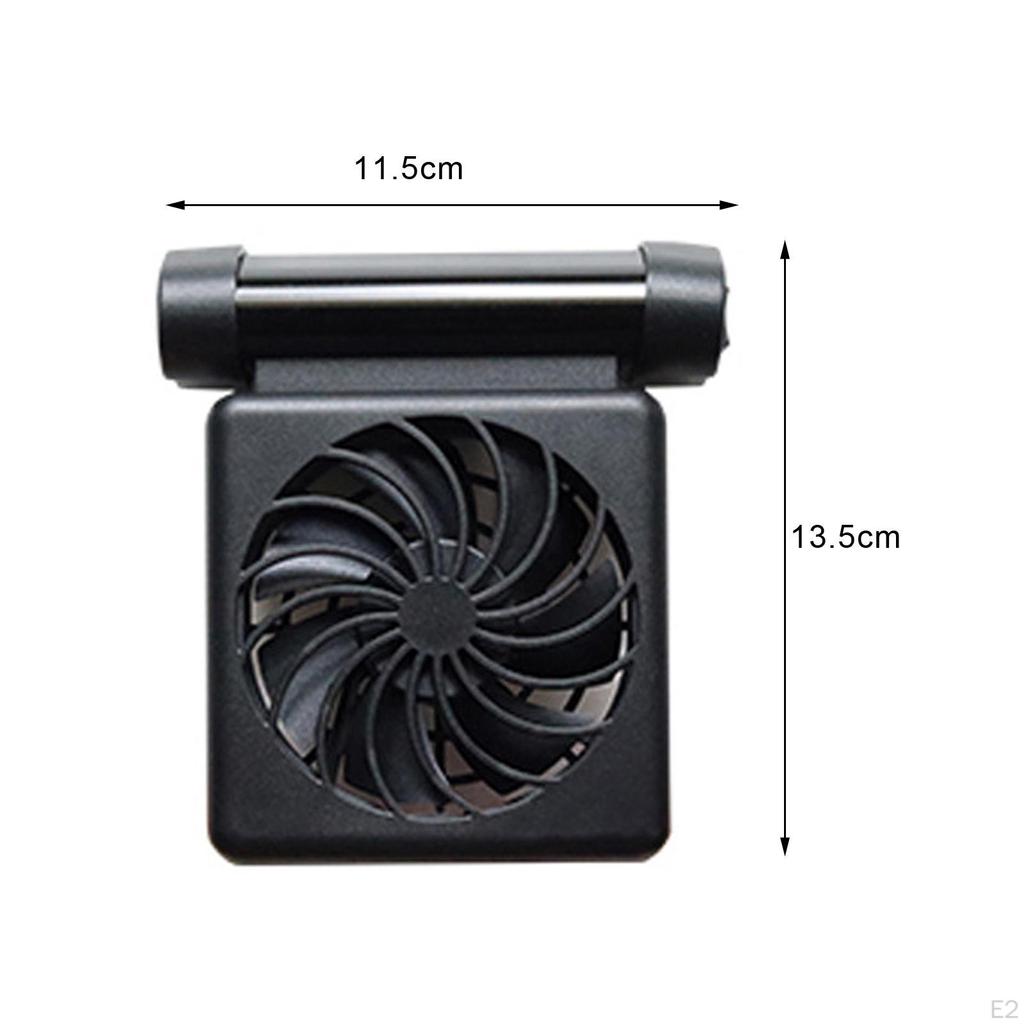 Fish Tank Chiller Adjustable Angle for Temperature Control Fan Single Head