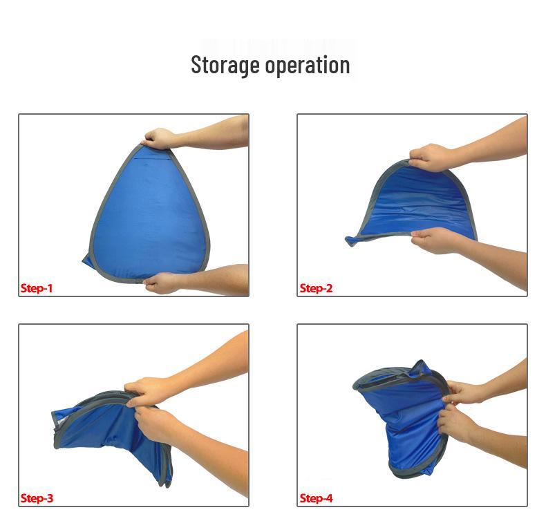 2-Second Quick Open Automatic Beach Sunshade Tent