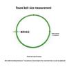 Seamless Polyurethane Round Belt - Rough Surface Motor Miniature Transmission O-Ring Conveyor Belt