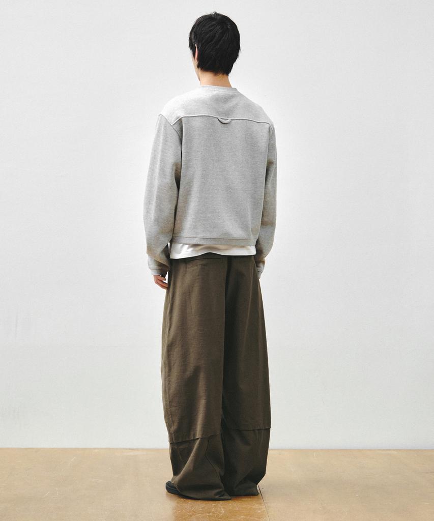 Intempomood Stroll Zip-Up Cardigan_Gray