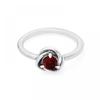 Pandora 192993c01 Moment January Birthstone Red Eternity Circle Silver Ring