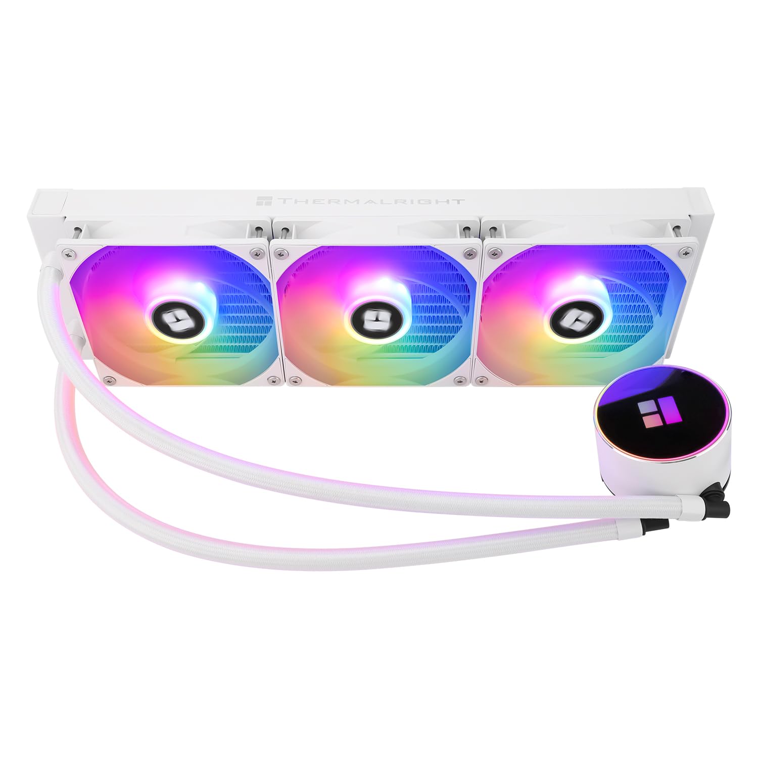 

Thermalright Frozen Magic 360 White ARGB V2 CPU Water Efficient PWM Controlled Intel PC Cooler White Cooler, Pump, AMDAM4/AM5, білий