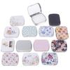 Przenośna puszka na akwarele, 24 kratki, miniaturowa paleta na farby akwarelowe, podróżna tacka na farby, artykuły artystyczne
