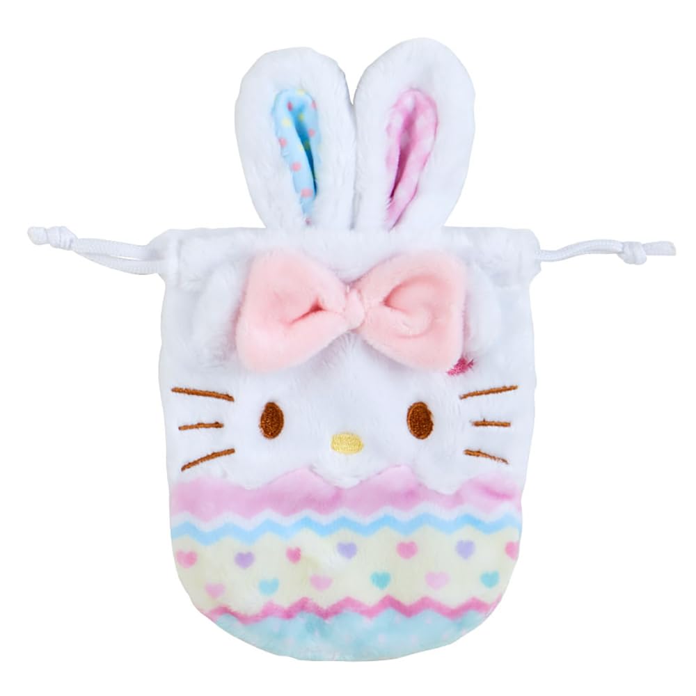 Sanrio Hello Kitty Drawstring 2 Piece Set Easter Rabbit Hello Kitty 23 x x 3cm Character SANRIO 150487 16.5