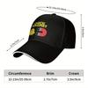Chick Magnet Graphic Baseball Cap - Black Casual Sandwich Style, Lightweight Polyester, PVC-Coated, Idea