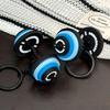 High-Value Yoga Dumbbell Keychain: Sports Style Bag Pendant