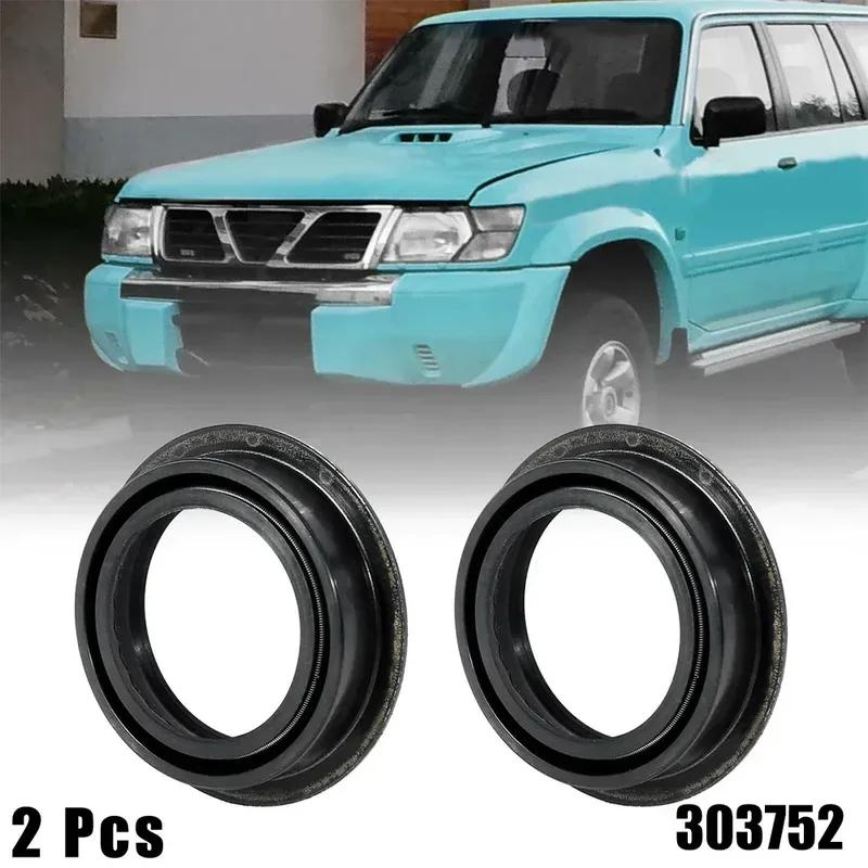 2pcs Car Front Trail Gear Trail Safe Inner Axle Seal For Nissan-Patrol Y60/GQ Y61 GU #303752 Inner Axle Seals Trail