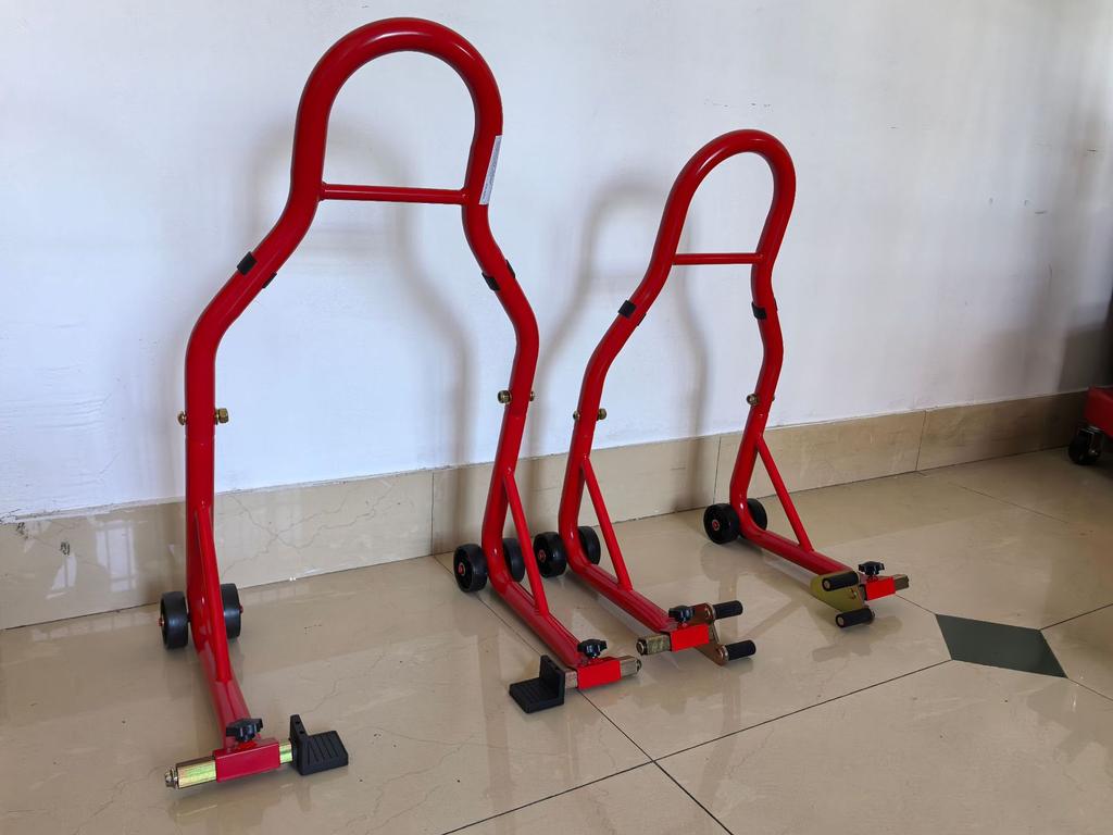 Motorcycles Repair Metal Adjustable Fork Spool Support Paddock Stand Muti-function Swing Arm Rear Wheel Sliders Lift Frame Amagi