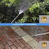 Pressure Washer Copper Nozzle Spray Gun Aluminum Alloy Tube Car Wash Gun Portable Spray Cleaner for Garden Watering Car Washing