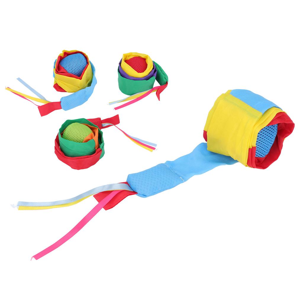 Catch Tail Ball Educational Safe Eye Catching Throw Ball with Tail for Sensory Training