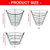 Steel Wire Golf Ball Pickers Basket Steel Wire Golf Ball Holder Container For Effortless Ball Retrieval On The Course