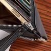 Coin Pocket Retro Houndstooth Handbag Korean Style Women Long Purse Zipper Clutch Wallet  Women