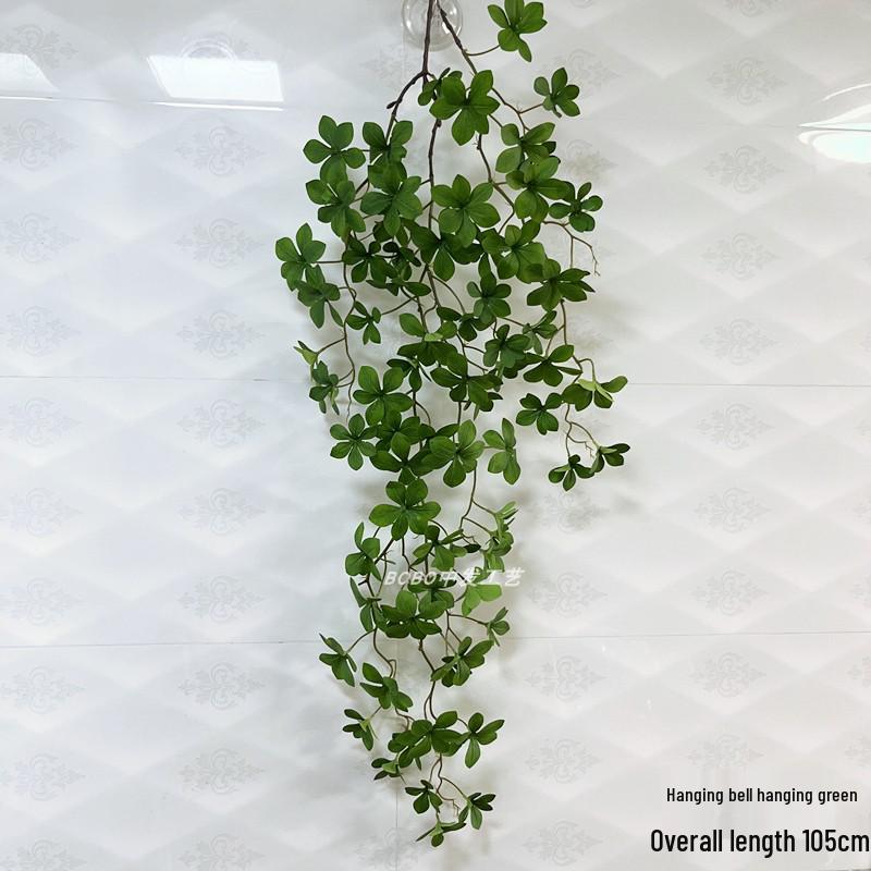 Artificial Spider Plant & Fern Hanging Decor - Trailing Green Vines for Wall & Ceiling