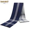 Men's Autumn & Winter Plaid Imitation Cashmere Scarf - Warm & Thick Custom Design