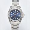 New Steel Belt Men's Mechanical Watch Fully Automatic Movement Fashion Business Waterproof Mechanical Watch High-end Men's Watch